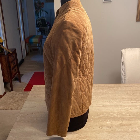 Ann Taylor 100% leather jacket, Excellent Condition, see measurements in photos - Picture 2 of 13